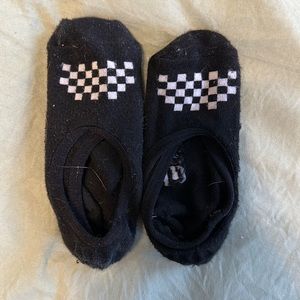 Black Vans No-Show Socks